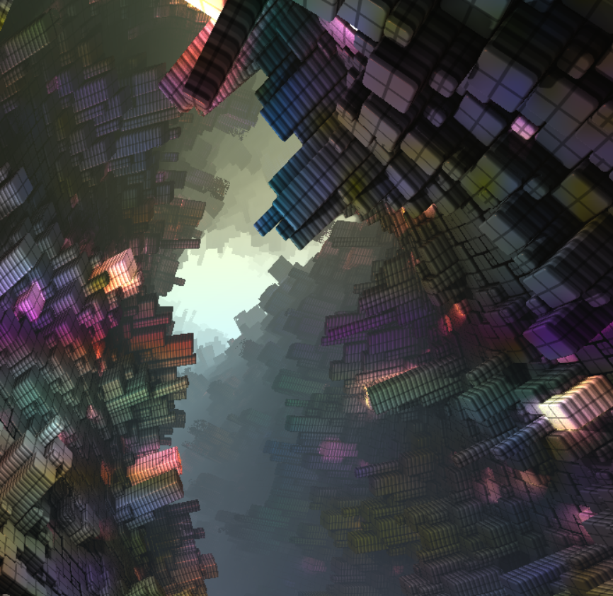 #Genuary day 20. Generative architecture.   

Love architecture! I hope to create a long form architectural project one day.  

#genuary2025 #genuary20 #creativecoding #genart #glsl