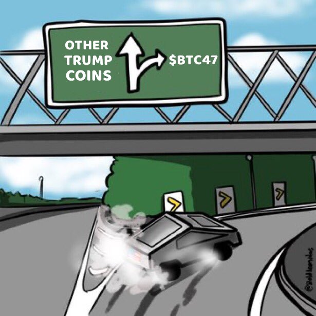 BTC47th's tweet image. Follow directions!

BILLIONAIRE TRUMP CLUB

➡️ $BTC47 #BTC47 ⬅️

🏆 dexscreener.com/solana/2cjvq9h… 🏆