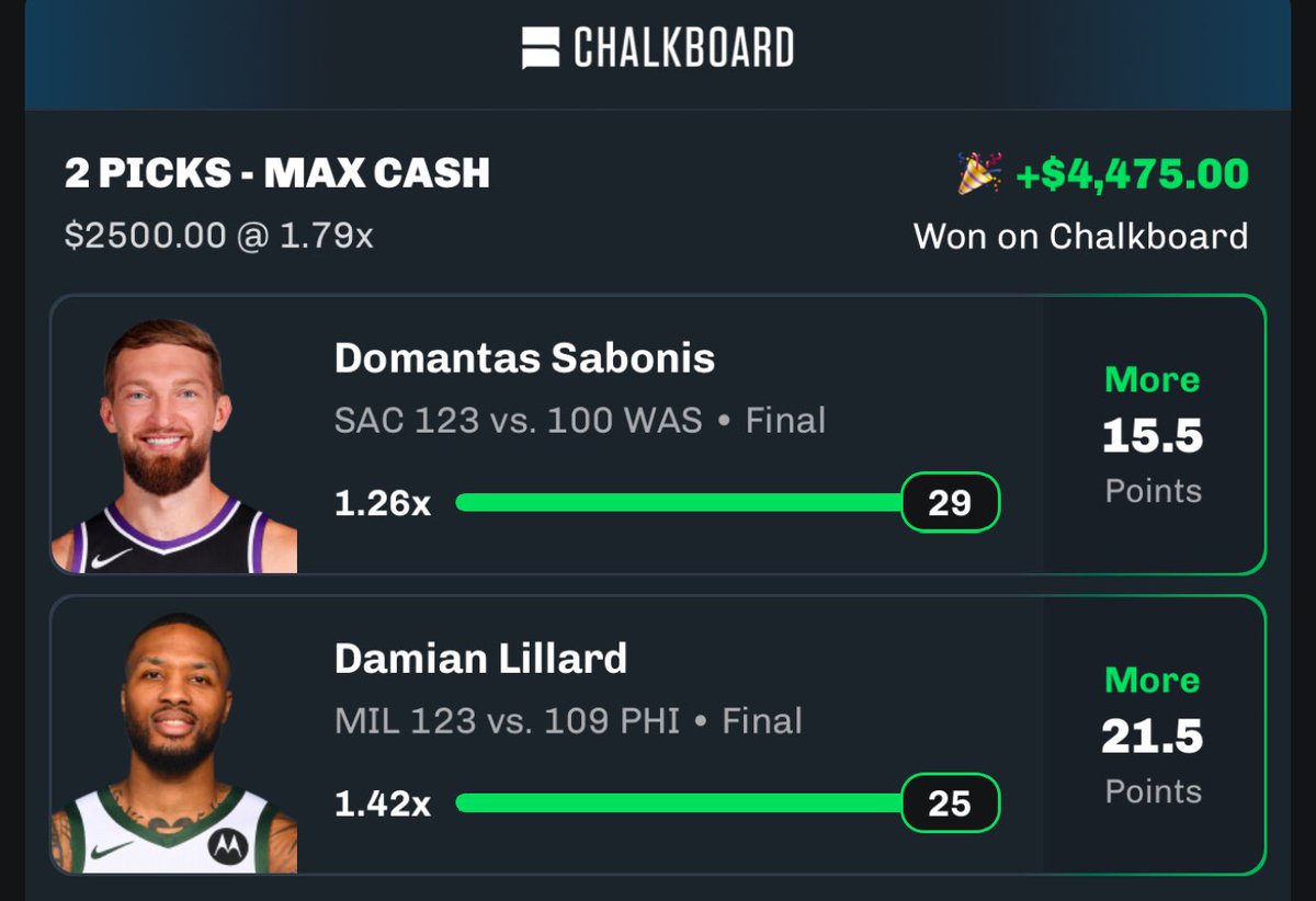 BLESSING $50 TO 10 PEOPLE WHO LIKE ASAP❤️

4.4K CASHOUT EZ MONEY ON THIS🚀🚀

1/1 CHALKBOARD TODAY QUALITY>QUANTITY

$10 VIP FOR ALL PLAYS⬇️❤️

dubclub.win/r/p/pri-v9a4e/…