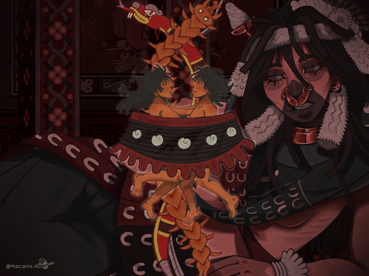 macarro_nii's tweet image. comedora de suciedad 

#tlazolteotl #aztec