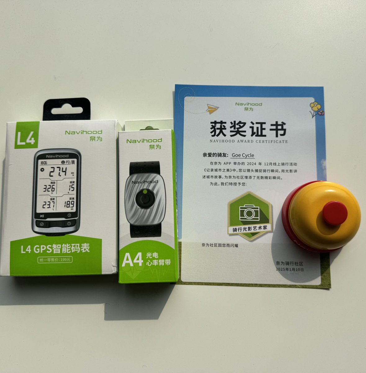 Thank you @navihood for the new year’s gift box!