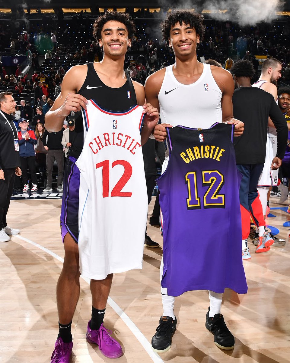 NBA Philippines (@nba_philippines) on Twitter photo Max and Cam Christie add a brotherly angle toย the crosstown rivalry in Los Angeles ๐ค
#NBAPhilippines #NBASpotlight Max and Cam Christie add a brotherly angle toย the crosstown rivalry in Los Angeles ๐ค
#NBAPhilippines #NBASpotlight