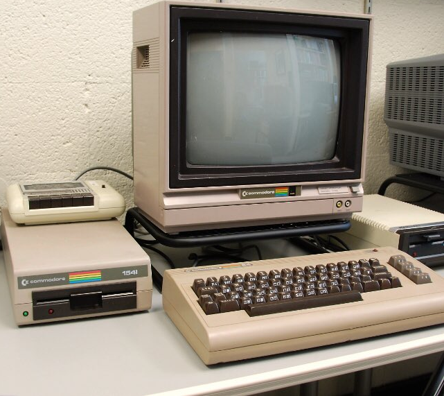 beamup1701's tweet photo. @ColinSpenc4257 I'm older than that--my first computer: a Commodore 64 home computer. https://t.co/PL618mAo0P