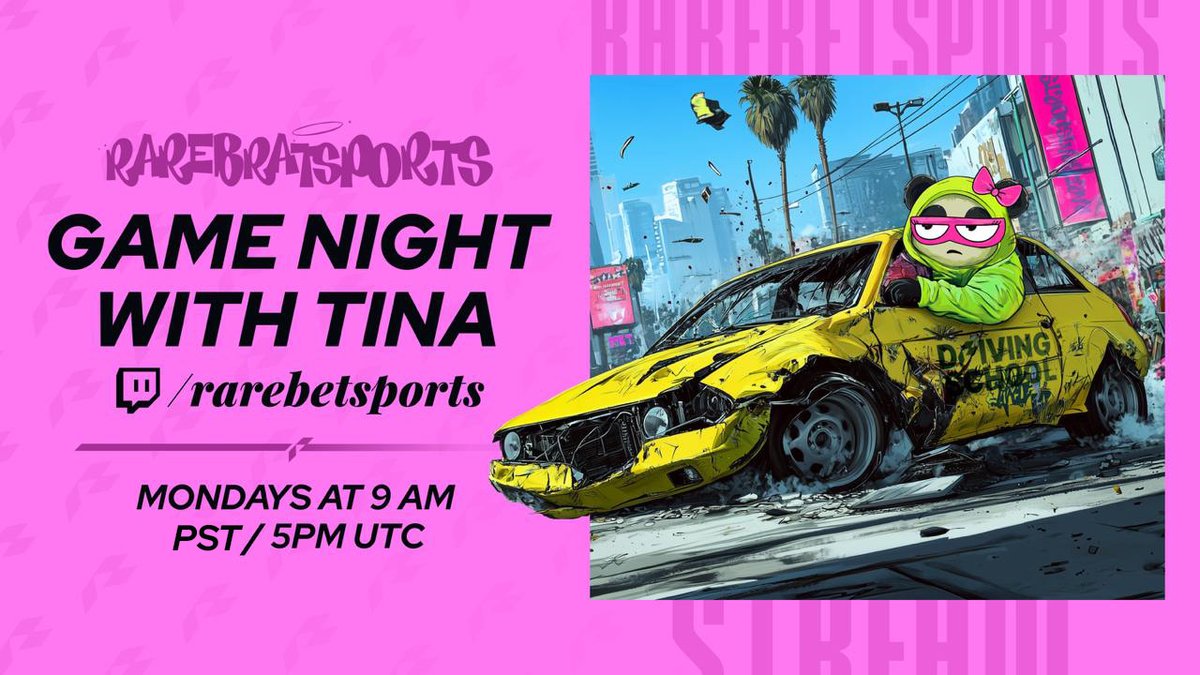 RBS TINA GTA V STREAM TOMORROW!

Join Tina's GTA V stream tomorrow in Discord. Any bets when she will get her driver license?