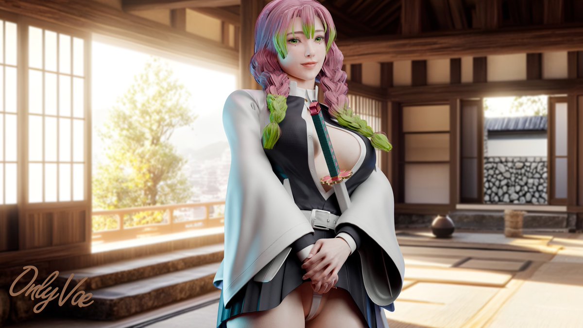 OnlyVae21's tweet photo. Mitsuri Kanroji ON/OFF https://t.co/6qKCINBtMO