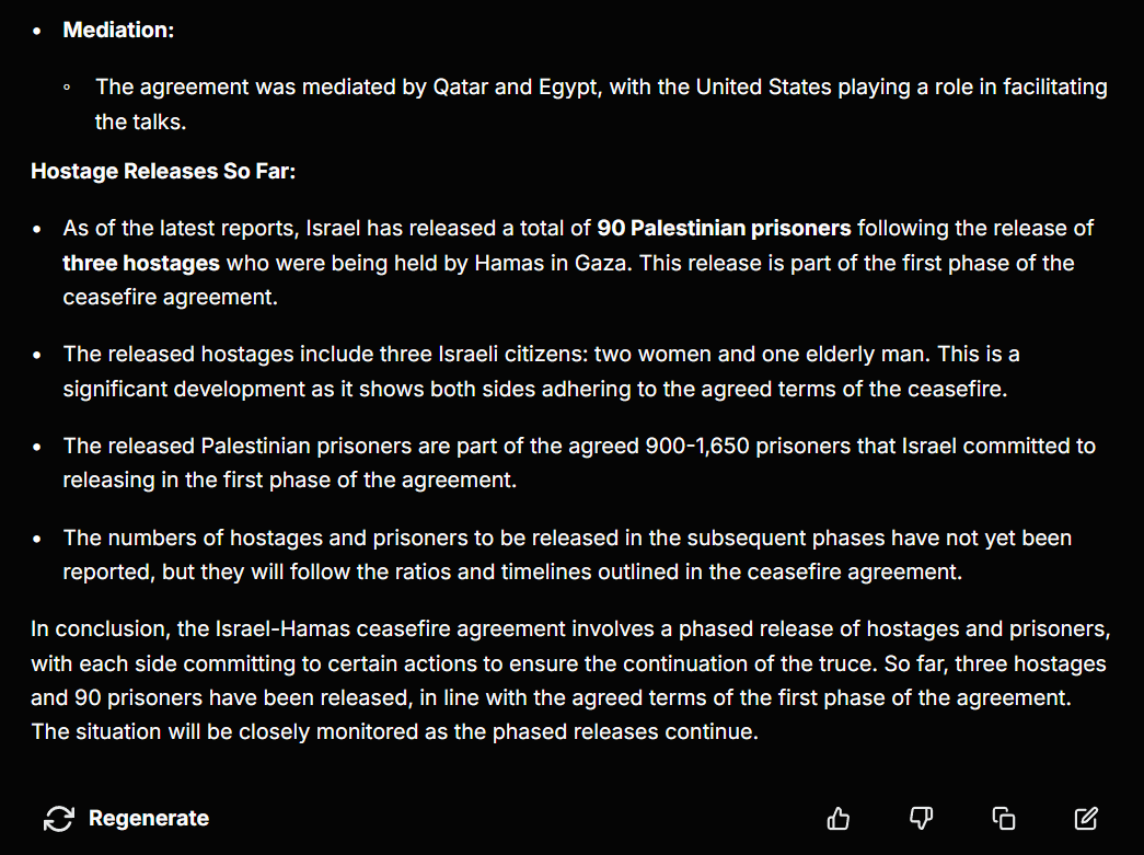 vexoolabs's tweet photo. Reports are swirling about the Israel-Hamas ceasefire. 
How much is true?
Just Vexoo !

Get verified, context-rich insights: https://t.co/zcxbE9qtRC

#FactCheck #LLM https://t.co/BUdd1FGJww