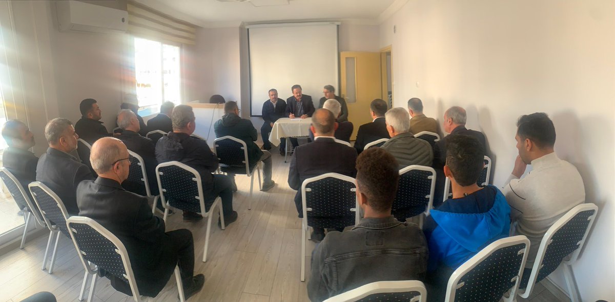 iyc_mersin's tweet photo. Şubemizin  16.olağan genel kurulu gerçekleştirildi. Tahsin Boyraz başkanlığında yeni eklemeler, yeni bir heyecanla Türkiye’nin Cemiyeti olma yolunda gayretimiz, dostlarımızla birlikte hayırlı işler yapma dileğiyle, seçilen yeni yönetime başarılar dileriz.
Allah hayırlı eylesin. https://t.co/2mJXNLvTFN