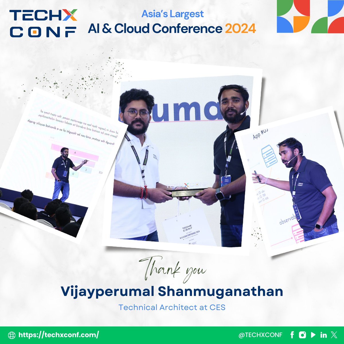 TechXConf (@techxconf) on Twitter photo ๐ A heartfelt thank you to <a href="/iamvjperumal/">Vijayperumal Shanmuganathan</a> for your remarkable contribution at #TechXConf2024! Your presence and insights truly made a difference and enriched everyone's experience.
Weโre excited to have you back as a speaker at #TechXConf2025. Your journey continues to inspire ๐ A heartfelt thank you to <a href="/iamvjperumal/">Vijayperumal Shanmuganathan</a> for your remarkable contribution at #TechXConf2024! Your presence and insights truly made a difference and enriched everyone's experience.
Weโre excited to have you back as a speaker at #TechXConf2025. Your journey continues to inspire