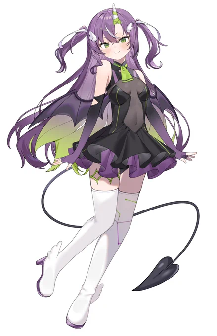 天ノ川ねるさん【】の新しいキービジュアルを担当させていただきました!どっちのねるちゃんもめっちゃかわいいです!!!! 