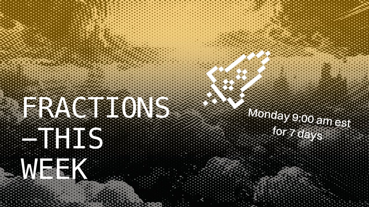 FractionsXRPL's tweet photo. This week marks the dawn of something greater—
For the US, and for what we’re building. https://t.co/UgU1tThupp