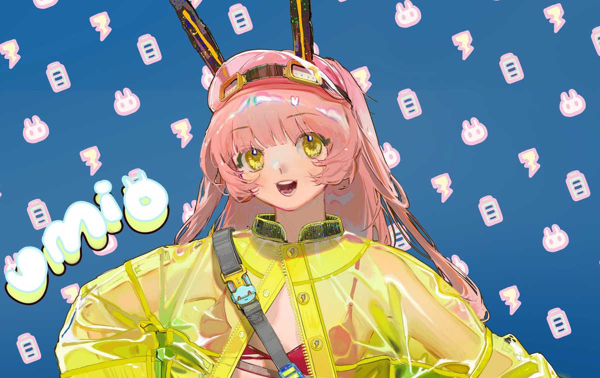 「Summer bunny energy (OC Mio, original ou」|tamomoko from TamoTaroのイラスト