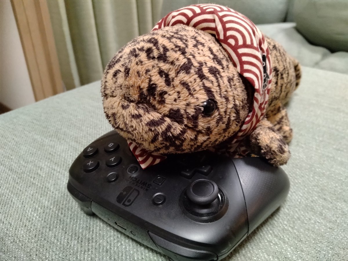 sansyo26's tweet photo. ドラクエにさんしょうは勇者として、にぎりやたぬきち、マルシンも…
ぴったりな職業を見つけられず登場できなかったうなぎはコントローラーの主導権を握ったようです。
まぁそんな旅も終わったようですが。 https://t.co/nvjK6SjZ10