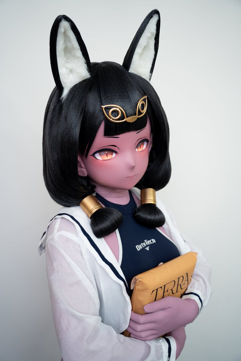 c服没好，先试试头～
感谢 <a href="/haagaau_GF/">Kigurumi虾饺工房</a> 的制作