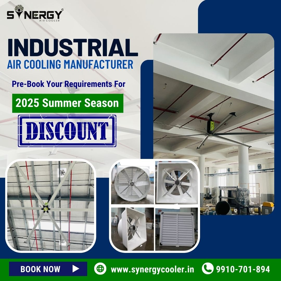 SynergyCooler's tweet photo. 🌬️ Plan ahead! Pre-book your Industrial Air Cooling Units for 2025 summer &amp; grab off-season discounts. Stay cool, stay productive! DM us for details. 🌞
#PreBookNow #IndustrialCooling #SynergySystems #OffSeasonSavings #SummerReady https://t.co/tWfszmBjlX