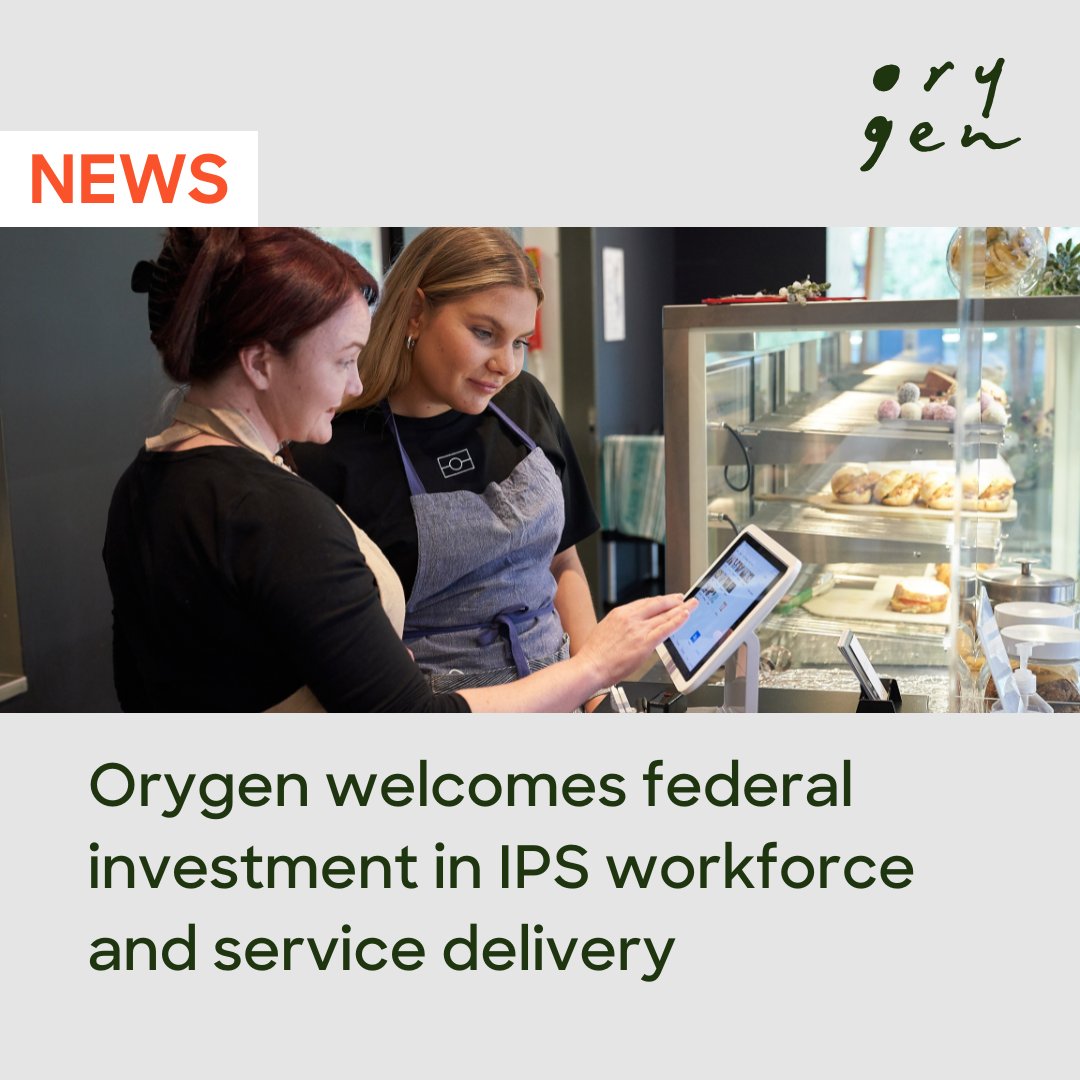 orygen_aus's tweet photo. The $17.2m work and training package will include the extension of Individual Placement and Support (IPS) vocational peer work pilot programs at six headspace centres for two years, and new IPS vocational specialists in up to 16 headspace centres.

More: https://t.co/jwRt0kBdB3 https://t.co/7NtdQmyam1