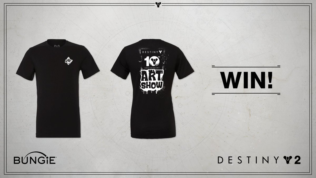 DestinyGameANZ's tweet image. The 10th-anniversary celebrations continue 🙌

For your chance to win a Destiny 10 Year Art Show T-Shirt:
💠 Follow us
💠 Reshare this post
💠 Reply in 25 words or less with your favourite Destiny memory.

ANZ residents only, ends 27/1/25 @ 11:59pm AEDT.

T&amp;amp;Cs are in the thread!