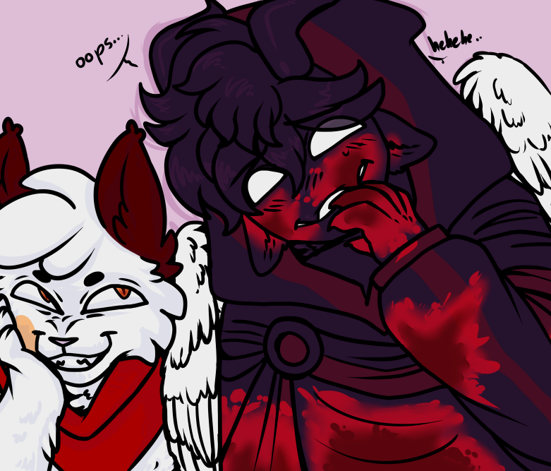 sweetiecola1's tweet image. doodle 
#badboyhalo #badboyhalofanart #pili #pilifanart #therealm #therealmfanart @Dtowncat_