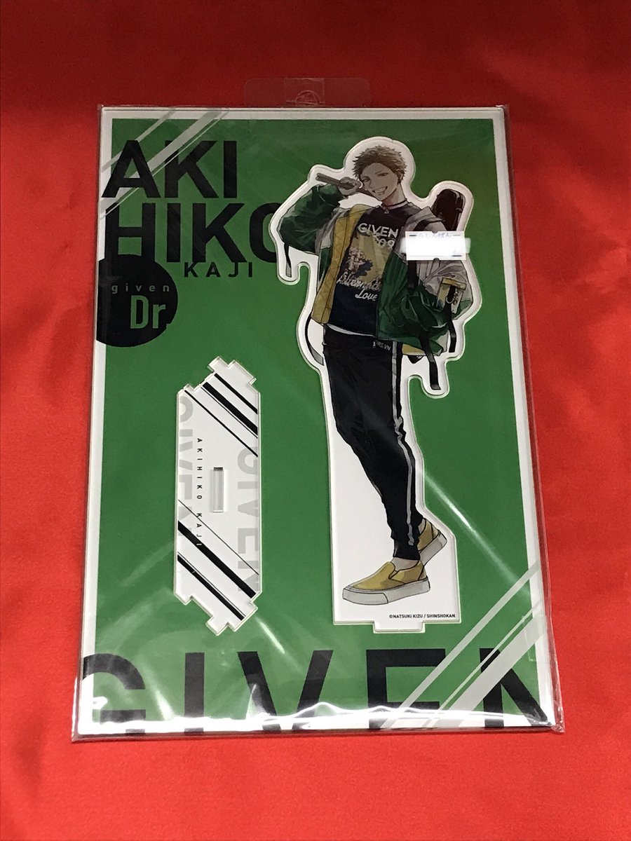 ギヴン展 BIGアクリルスタンド ミニ色紙 中山春樹 梶秋彦 らしんばん京都店/入荷情報】 ＃ギヴン展-given exhibition- つながる