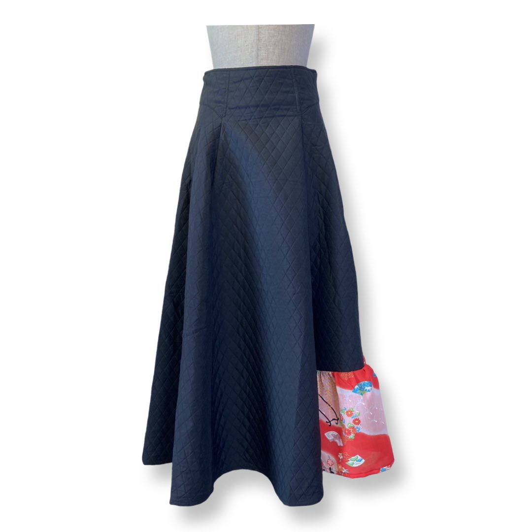 送料込　gouk　T.KUNITOMO　ロングスカート THROW by SLY | 【THROW】SIDE SLIT MG ロングスカート