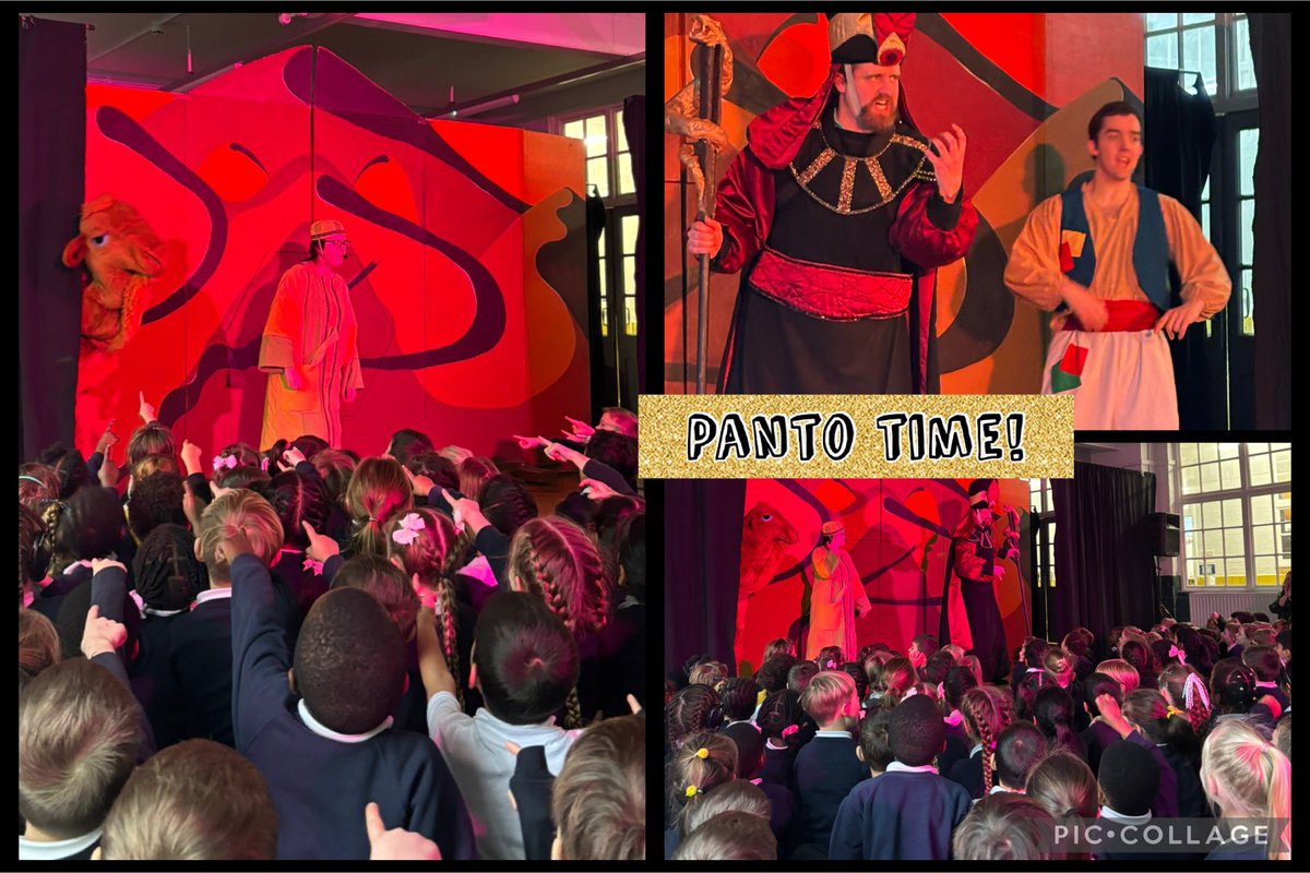 Children had a great time watching Aladdin on Friday afternoon! 🎭