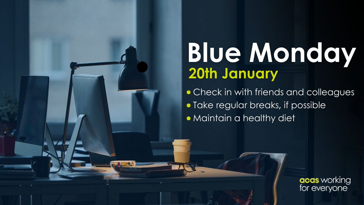 Feeling the weight of #BlueMonday? 🌧️ It's normal to feel a little down, but remember, your #mentalhealth at work matters. We offer helpful advice on how to manage #stress and support your well-being. Take a moment for yourself today. 💙
bit.ly/3SvJd7I