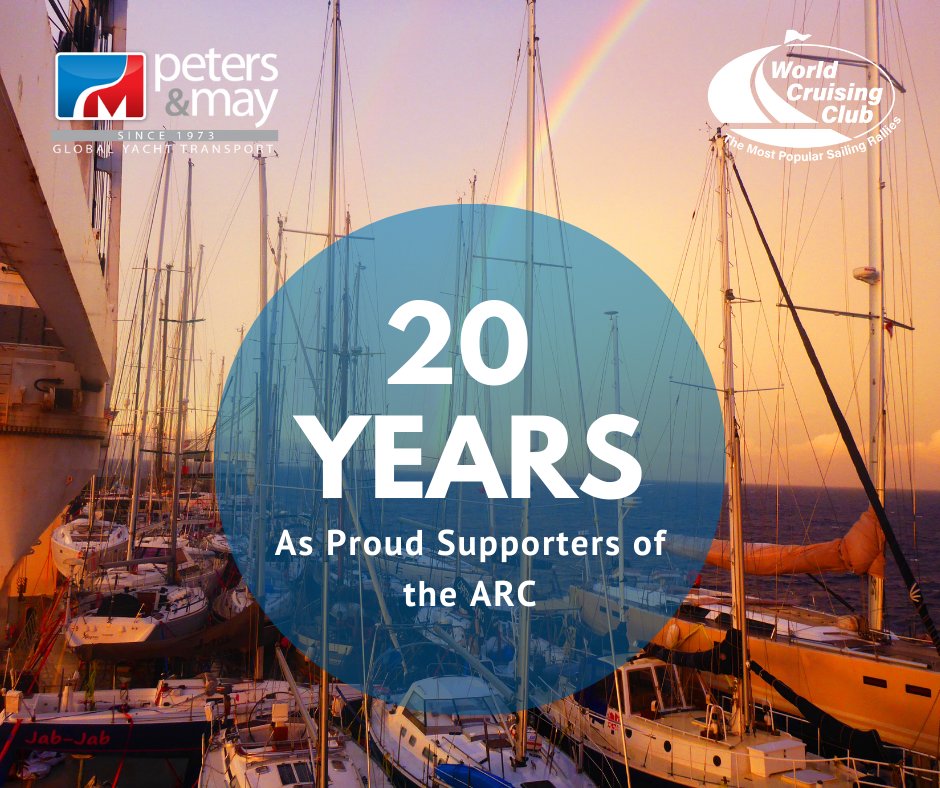 🥂 Cheers to 20 Years Supporting the ARC! 🌊

<a href="/nonstopboot/">boot Düsseldorf</a> is officially underway! Our team are kicking off with celebrations to mark 20 years of partnership with the ARC!

Find us on the <a href="/ARCrally/">World Cruising Club</a> stand, E30 in hall 10.

#ARC #20Years #YachtShipping #BootDüsseldorf #PetersAndMay