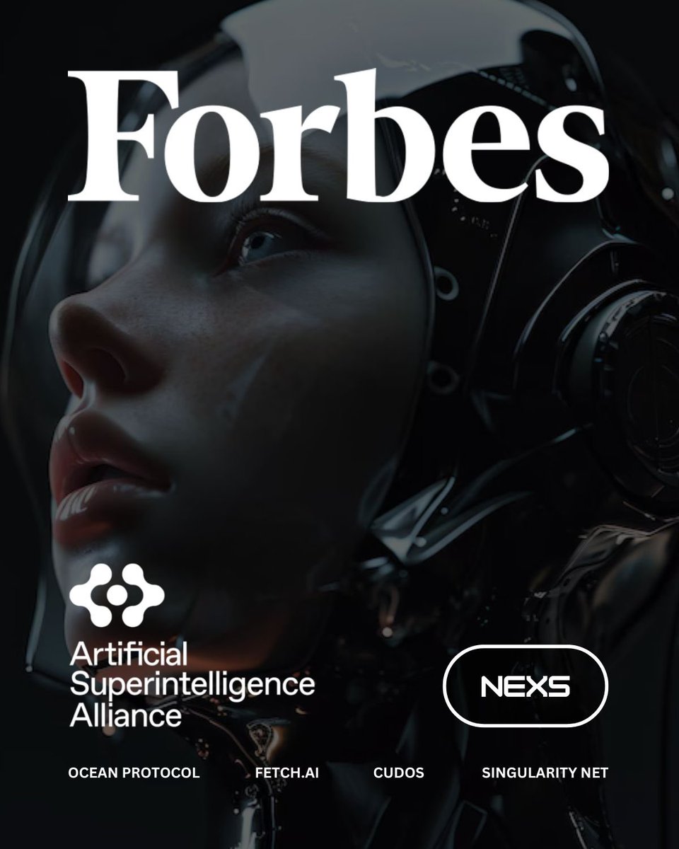 ▪️ $FET ▪️

BREAKING 🚨

<a href="/Forbes/">Forbes</a> just published their top cryptocurrencies to watch in 2025 list, and <a href="/Fetch_ai/">Fetch.ai</a> stands out as the only AI project to make the list! 

Article Link ➝ shorturl.at/3ZIG5