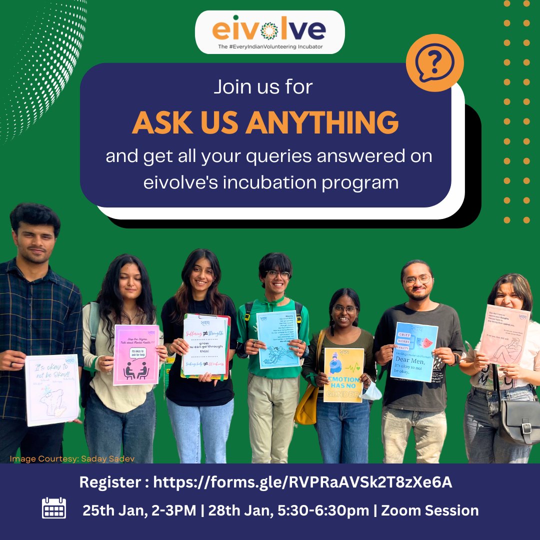 We're inviting interested candidates to join our webinar, where we talk about eligibility, incubation support, and answer all your queries! 

The webinars are scheduled on 25 Jan (Sat) and 28 Jan (Tue), 2025. Please pick a preferred slot slothttps://lnkd.in/gh83VpJx