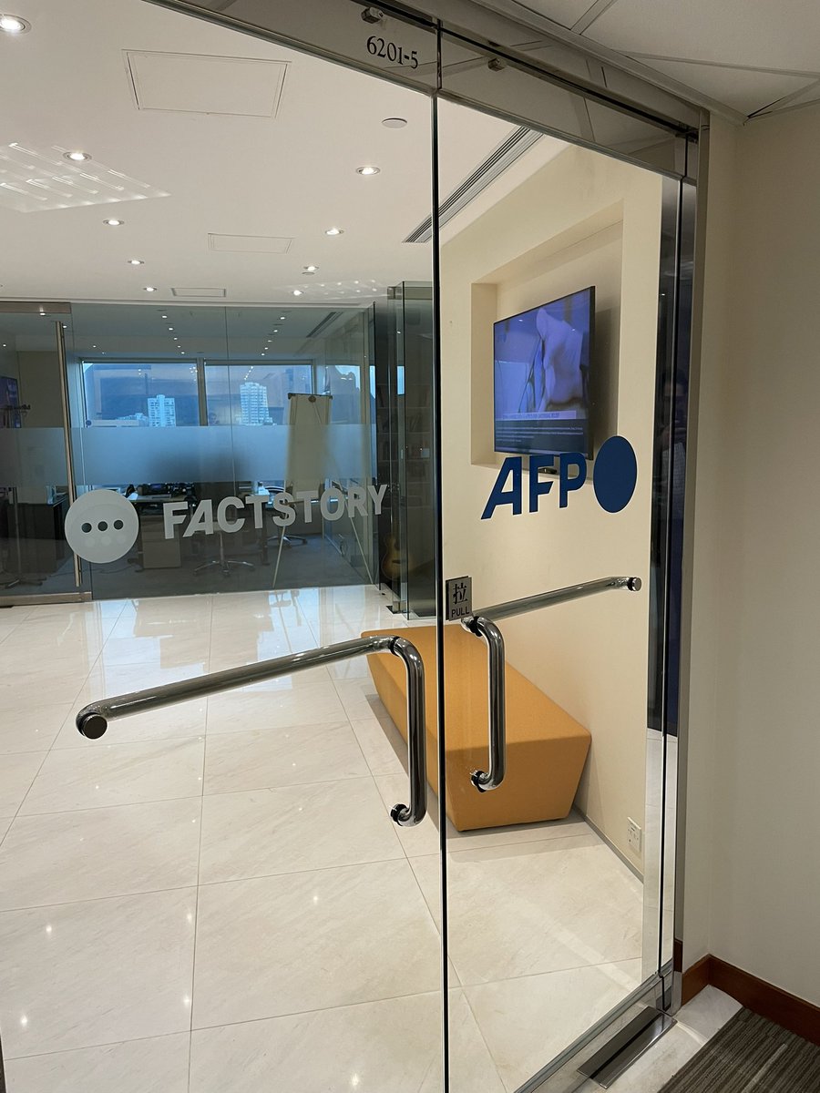 First day at AFP APAC ✅

Thrilled to join this talented team of journalists in Hong Kong! https://t.