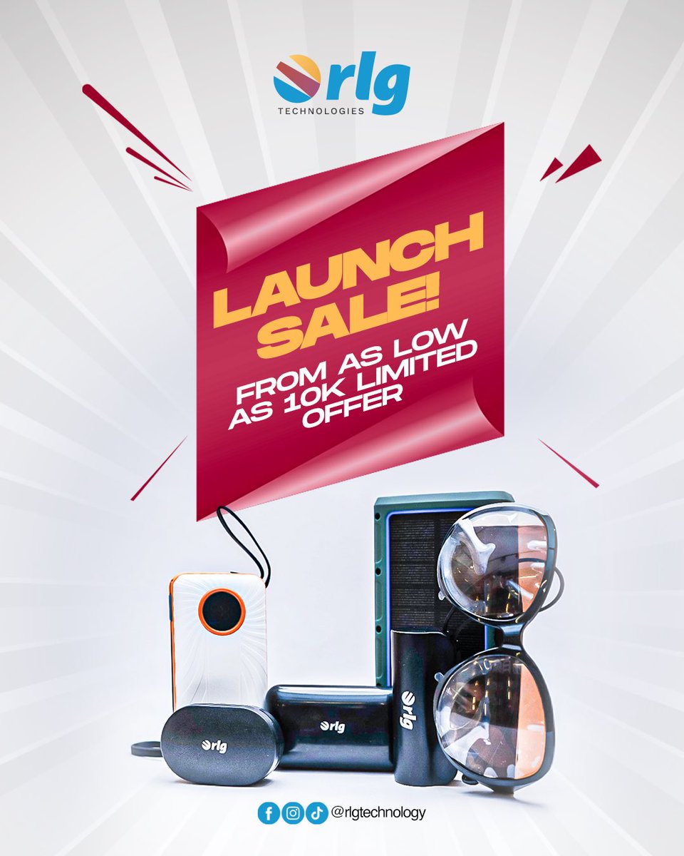 rlgtechnologyy's tweet image. The wait is over! Introducing our game-changing gadgets from RLG technology
