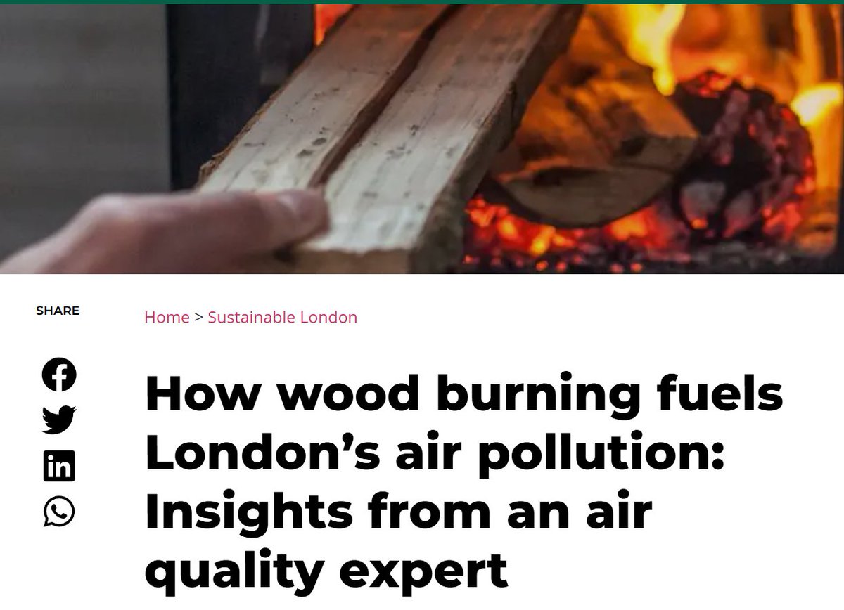Media Tell The Truth XR (@tttmediaxr) on Twitter photo "It’s time for London to adopt a total ban on wood burning, just as progressive cities have done." - air quality scientist <a href="/PeteK_AQ/">Dr Peter Knapp @peteknapp.bsky.social</a> in the Green Londoner "It’s time for London to adopt a total ban on wood burning, just as progressive cities have done." - air quality scientist <a href="/PeteK_AQ/">Dr Peter Knapp @peteknapp.bsky.social</a> in the Green Londoner