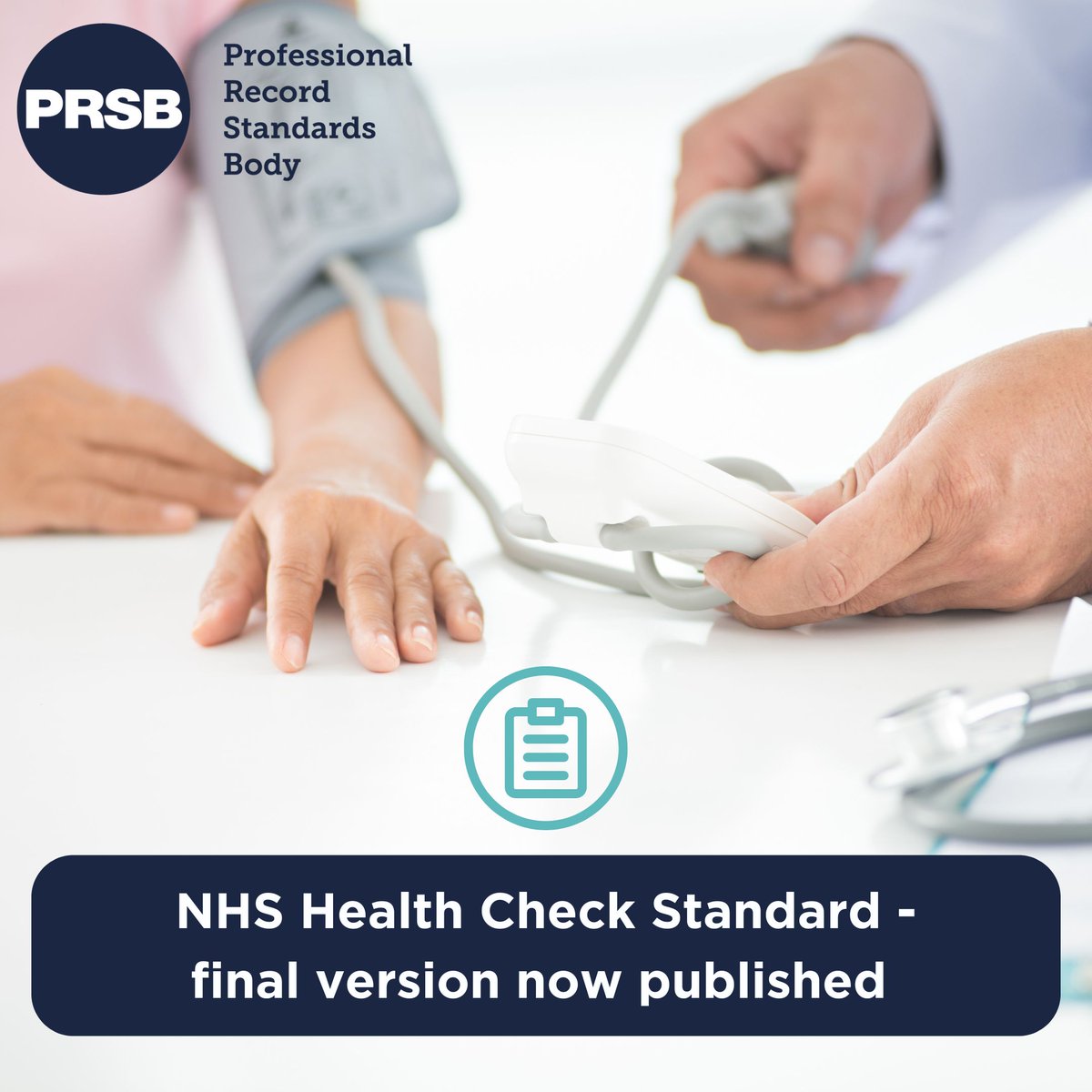 Organisations involved in delivering the #NHSHealthCheck programme will be able to use our new information standard to ensure high-quality, standardised data is regularly collected and can be used effectively to risk-assess their patients.

🔗theprsb.org/standards/nhsh…

#CVD