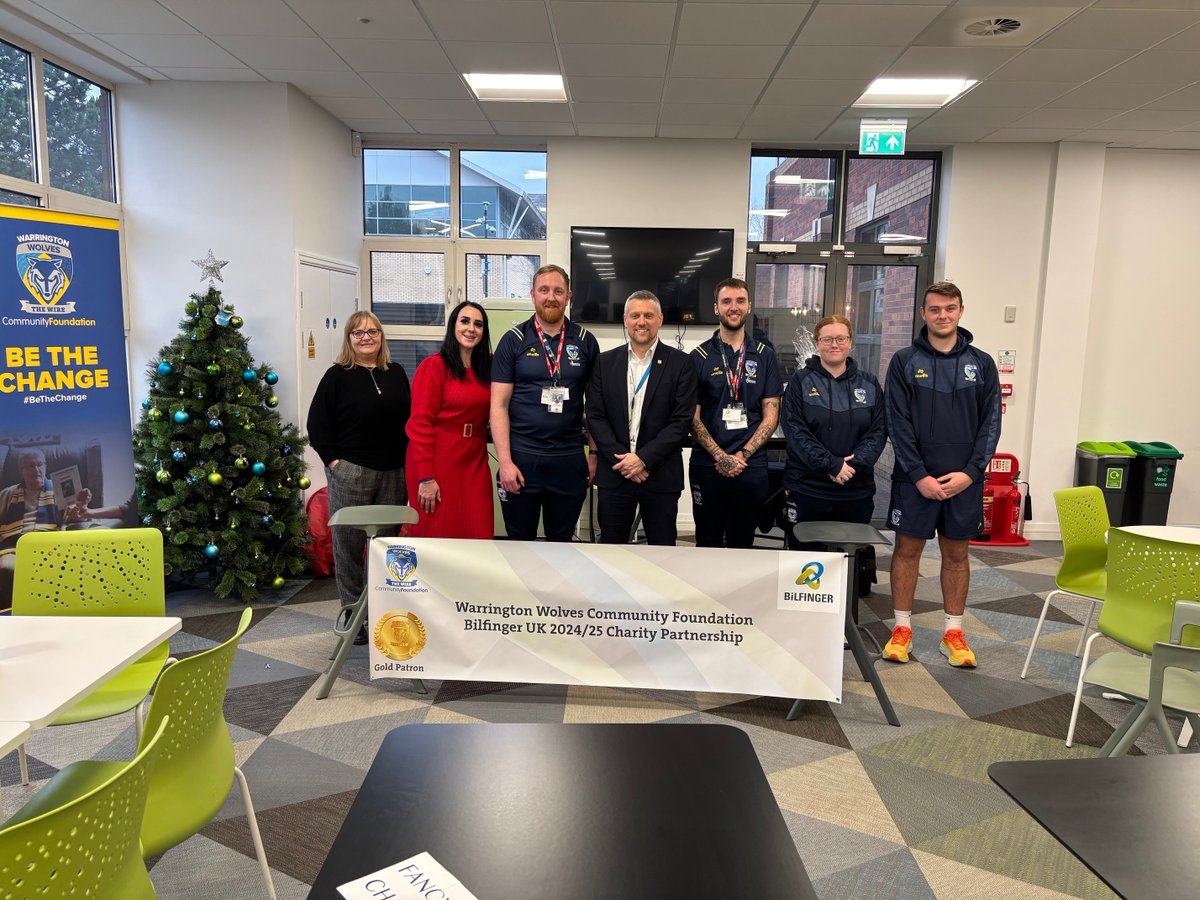 🌟 Big News! 🌟
We’re proud to announce Bilfinger UK as our first-ever Gold Business Patron! Together, we’ll make a lasting impact on Warrington through health, wellbeing, and disability initiatives in 2025. 💙🐺

📖 Read more: warringtonwolvesfoundation.com/community-blog…

#goldpatron #partnerships