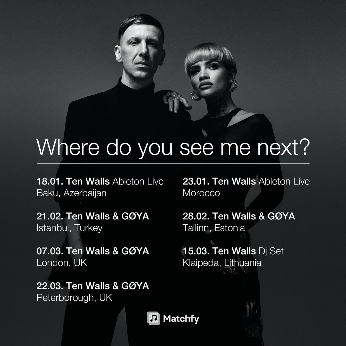 Ten Walls (@tenwallsmusic) on Twitter photo 