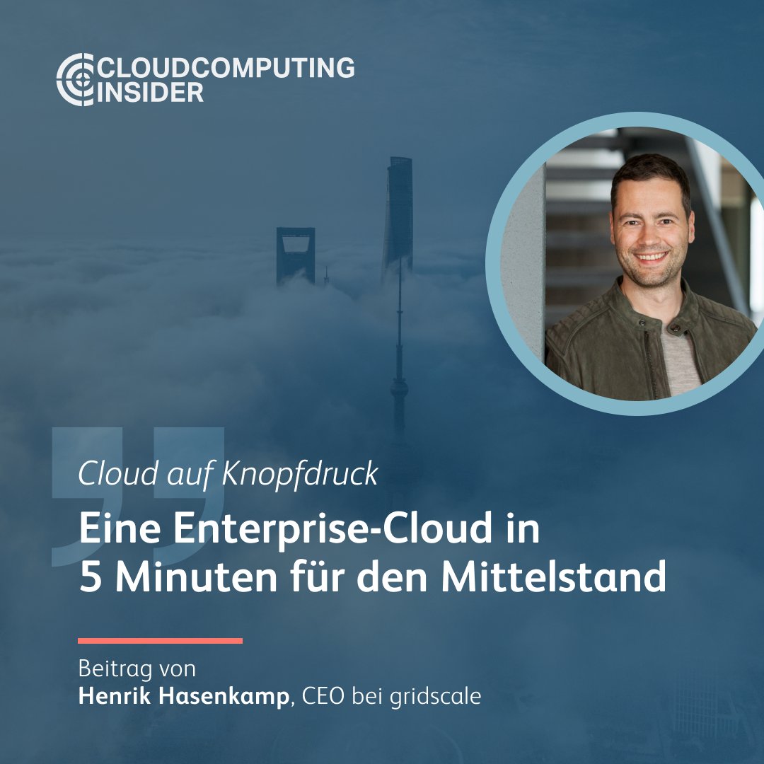 gridscale (@gridscaleio) on Twitter photo Flexibel & sicher: #EnterpriseCloud für den #Mittelstand🌐
Unser CEO Henrik Hasenkamp erklärt im <a href="/cloudinsiderde/">Cloud-Insider</a>, wie intuitive #Cloud-Lösungen den Mittelstand unterstützen. 🚀
🔗Artikel: mygs.io/qifiK Flexibel & sicher: #EnterpriseCloud für den #Mittelstand🌐
Unser CEO Henrik Hasenkamp erklärt im <a href="/cloudinsiderde/">Cloud-Insider</a>, wie intuitive #Cloud-Lösungen den Mittelstand unterstützen. 🚀
🔗Artikel: mygs.io/qifiK
