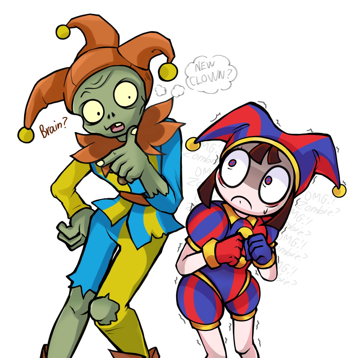 Pvzheroes78's tweet photo. Jester 🤡
#pvz #TheAmazingDigitalCircus https://t.co/XHw0EFfnw9
