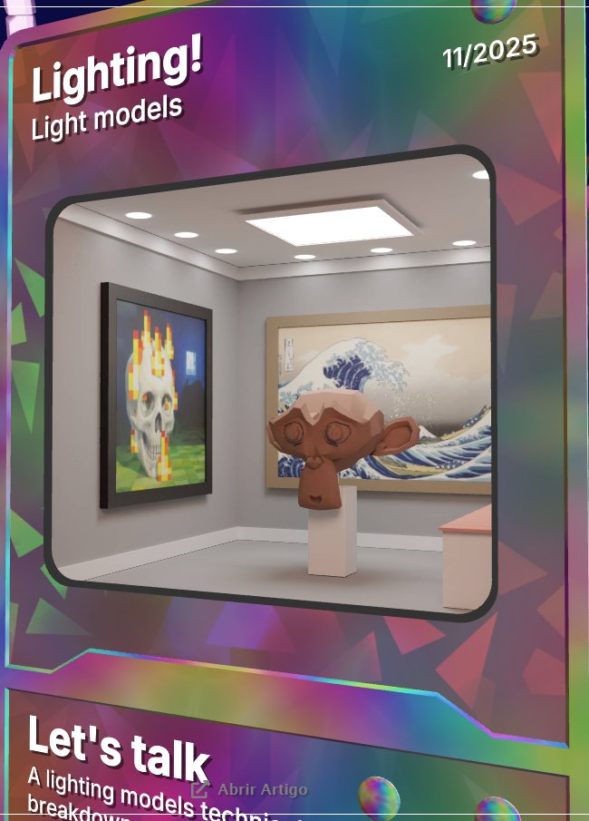 Olha como ficou lindinho em resolução melhor 😅

Curiosidade: Não tem nenhuma luz nessa cena. Roda até em micro-ondas