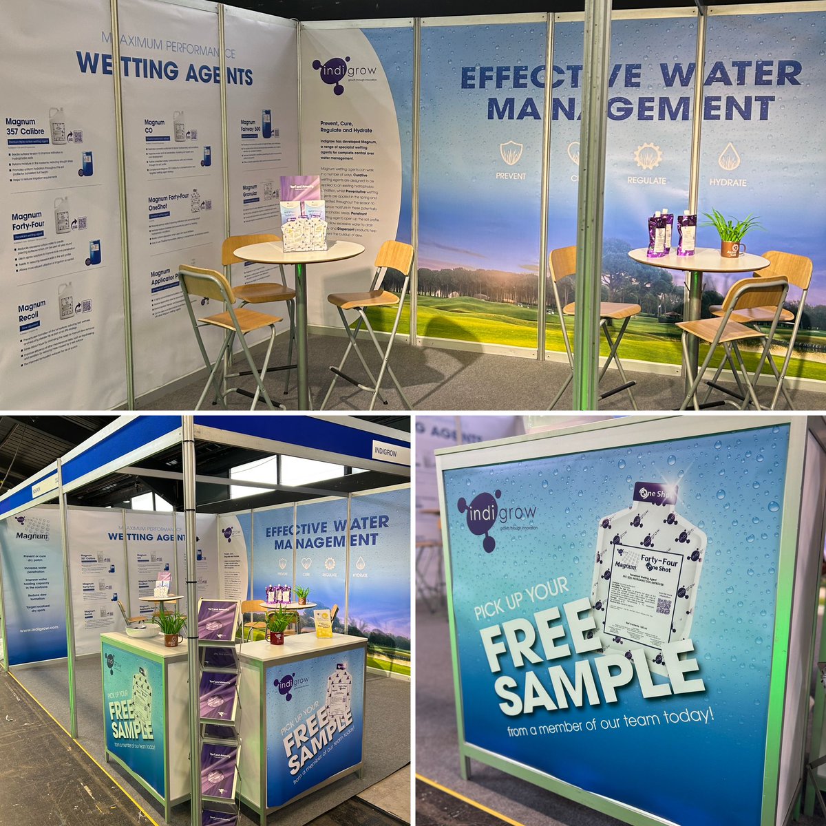 We’re all set up and ready for bigga_hq #BTME2025 tomorrow! Come and visit us on stand 232 this week to discover more about our latest innovations and collect your FREE product sample! #growththroughinnovation #greenkeeping #turf
