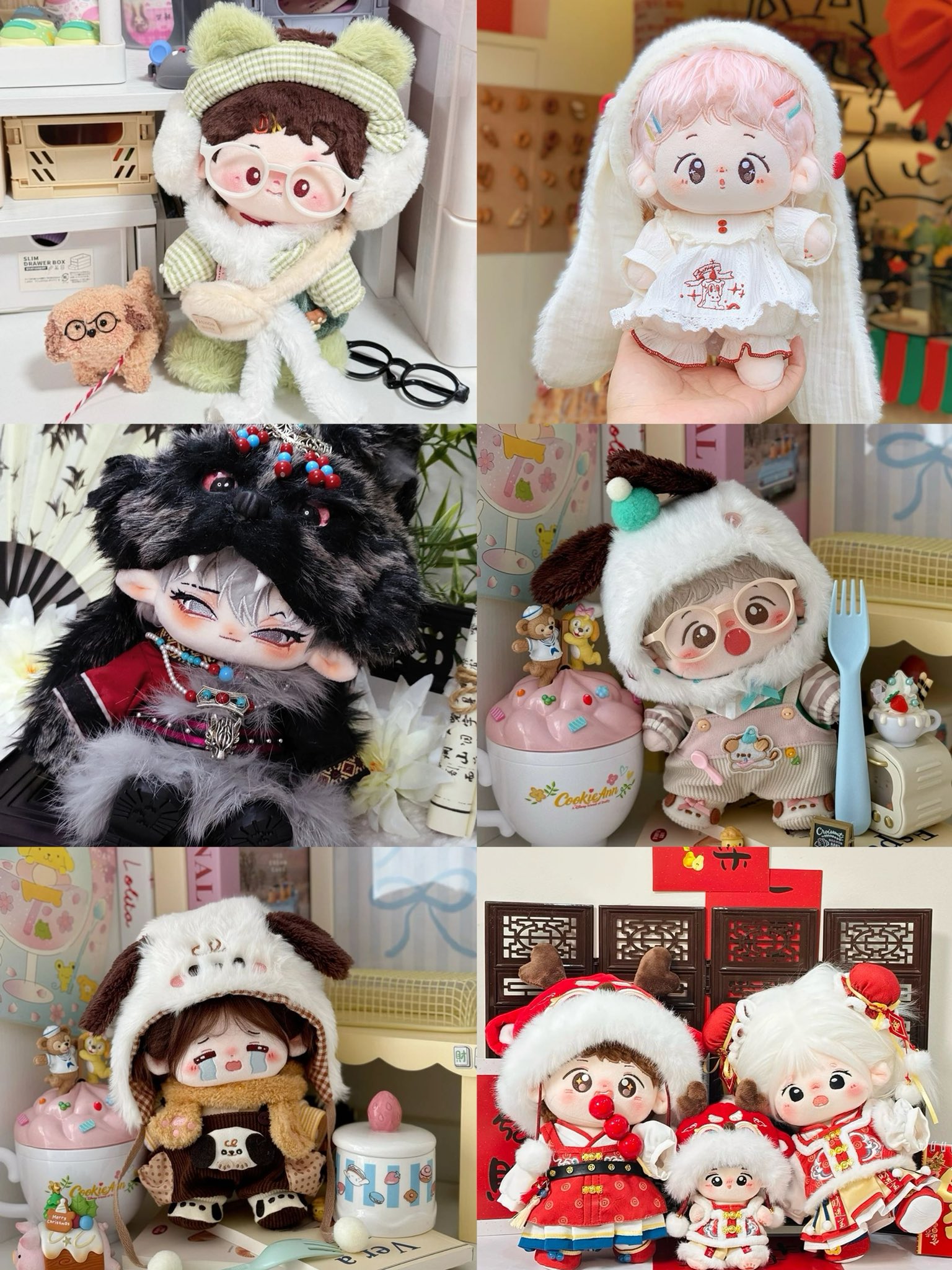 Kure ちびぬい服 2025ツアT風トップス 2枚 Kure様専用 ちびぬい服 2025ツアT風トップス 2枚（ぬい服 — Etamo）