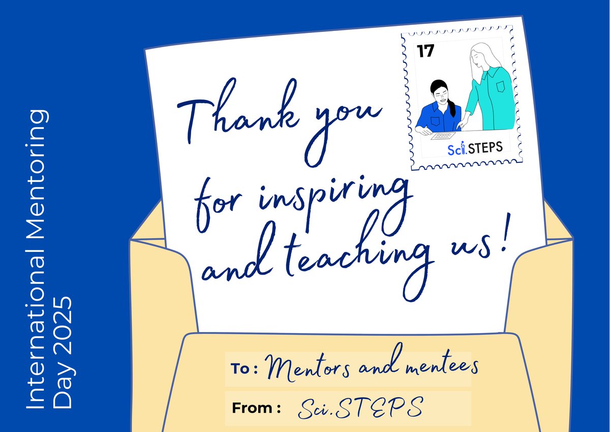 Sci.STEPS - Mentoring Program for Scientists tweet media