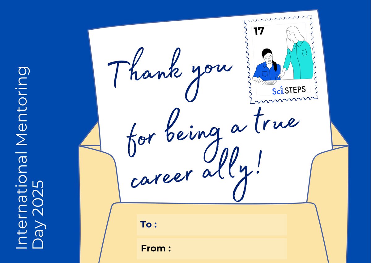 Sci.STEPS - Mentoring Program for Scientists tweet media