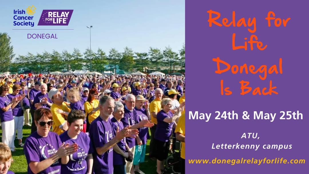 The Kernan Group (@thekernangroup_) on Twitter photo β¨ RELAY 2025 β¨
Relay for Life Donegal is back! π
π
May 24, 4 PM β May 25, 4 PM
π ATU Letterkenny Campus
Thinking about entering a team? Registration details coming soon.
π© For more info: relayforlifedonegal@gmail.com
#RelayForLifeDonegal #Relay2025 #Hope #Community β¨ RELAY 2025 β¨
Relay for Life Donegal is back! π
π
May 24, 4 PM β May 25, 4 PM
π ATU Letterkenny Campus
Thinking about entering a team? Registration details coming soon.
π© For more info: relayforlifedonegal@gmail.com
#RelayForLifeDonegal #Relay2025 #Hope #Community