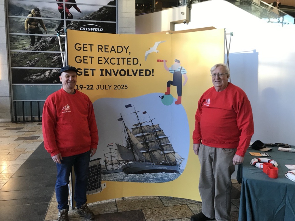 The Tall Ships Aberdeen team returns on Saturday, 25th January! 🚢

Visit our North Atrium between 10am and 5pm to meet the Tall Ships team and discover everything about this exciting event. Learn what it takes to become a Sail Trainee and explore the opportunities awaiting you.