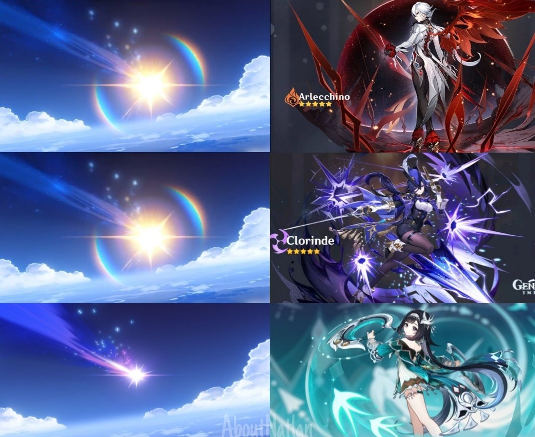 May all Arlecchino, Clorinde and Lan Yan wanters, be havers! 🔥

#GenshinImpact #原神