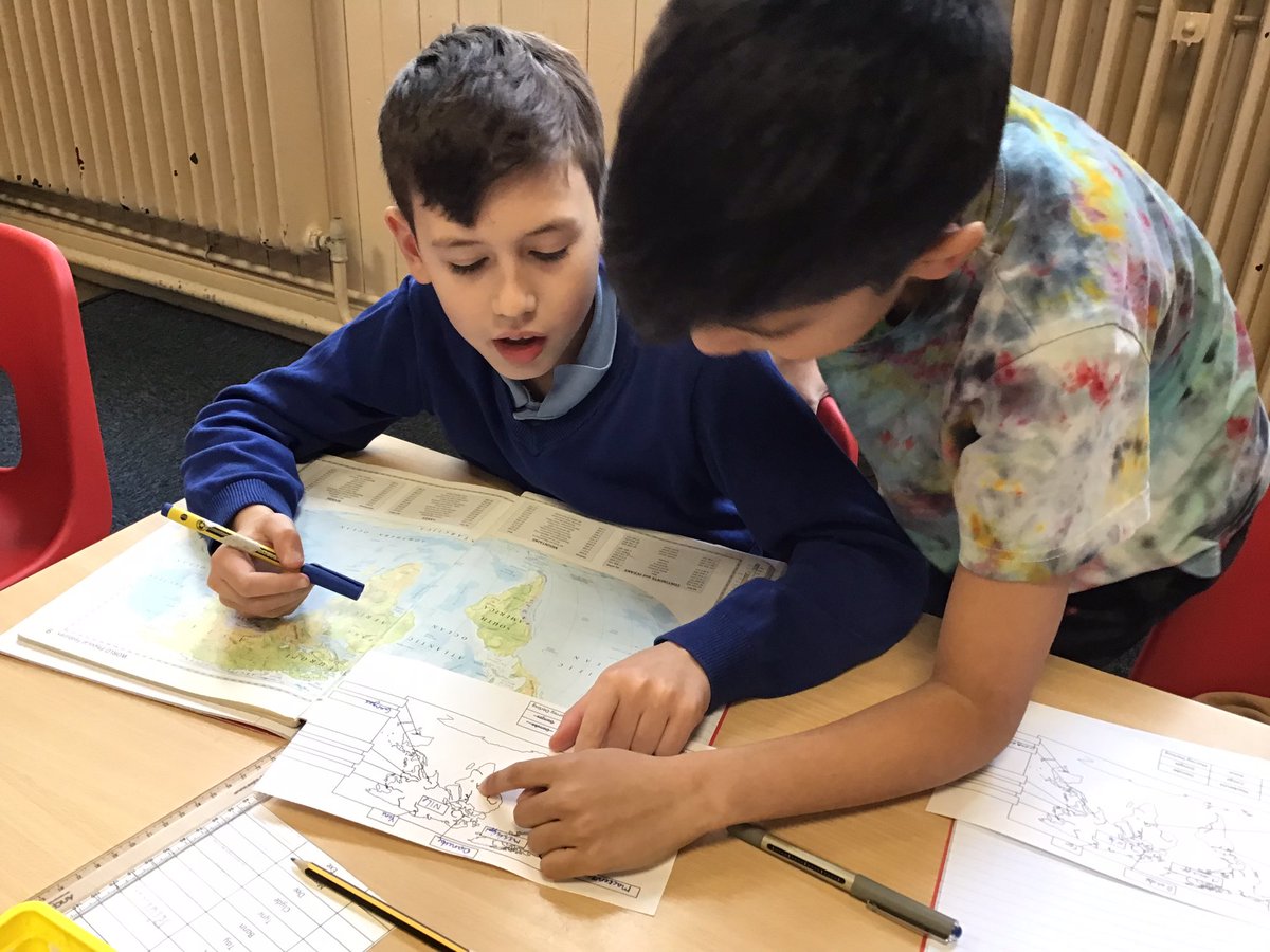 ClaphamTerrace1's tweet image. In #Geography, Year 5 are using an atlas to find the famous rivers of the world and locate them on our world maps. #mapskills #Rivers