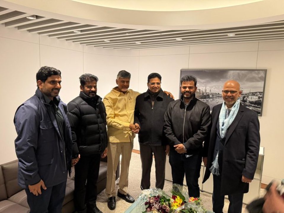 CBN_ARMY's tweet image. స్విజర్లాండ్ , దావోస్ లో బాబు రేవంత్ 

#Boss #CBNARMY