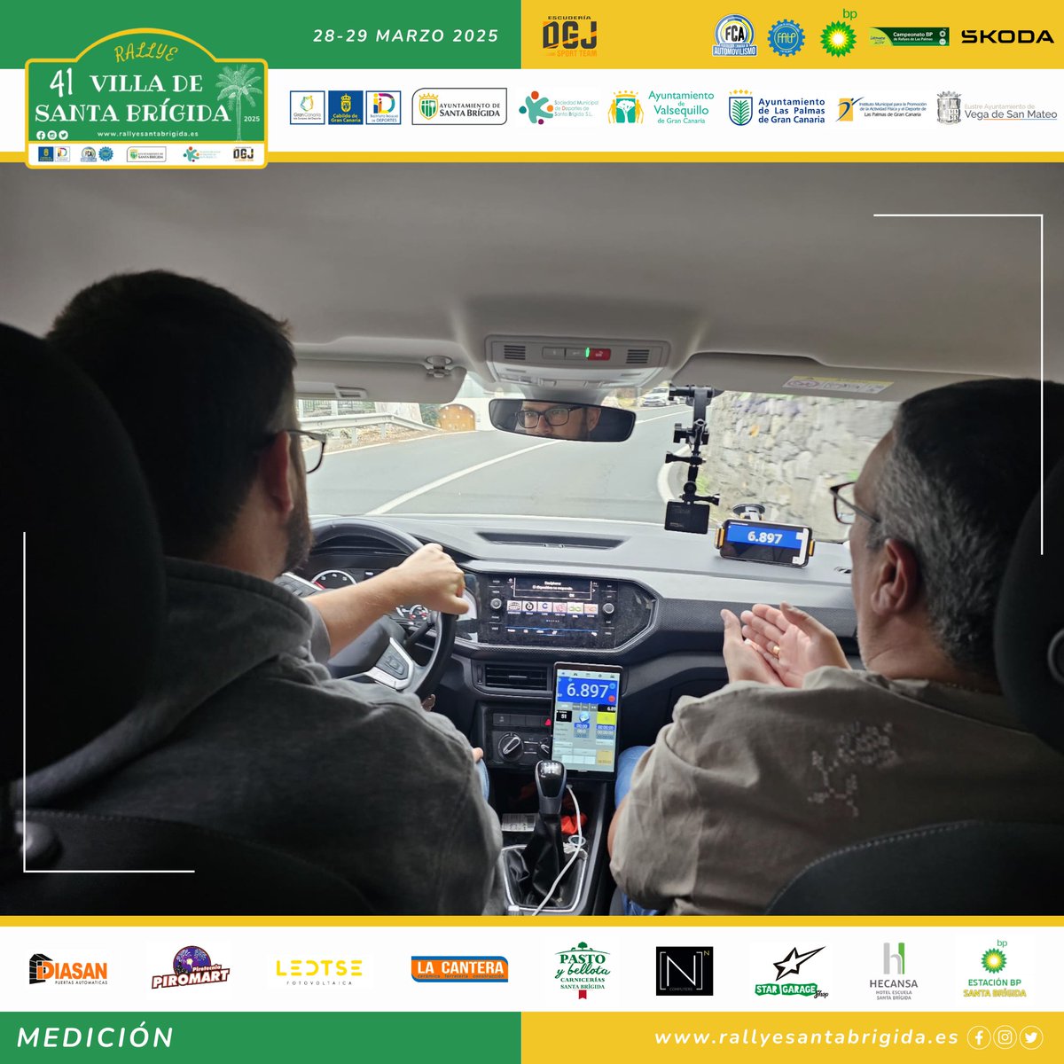 Midiendo metro a metro!!!