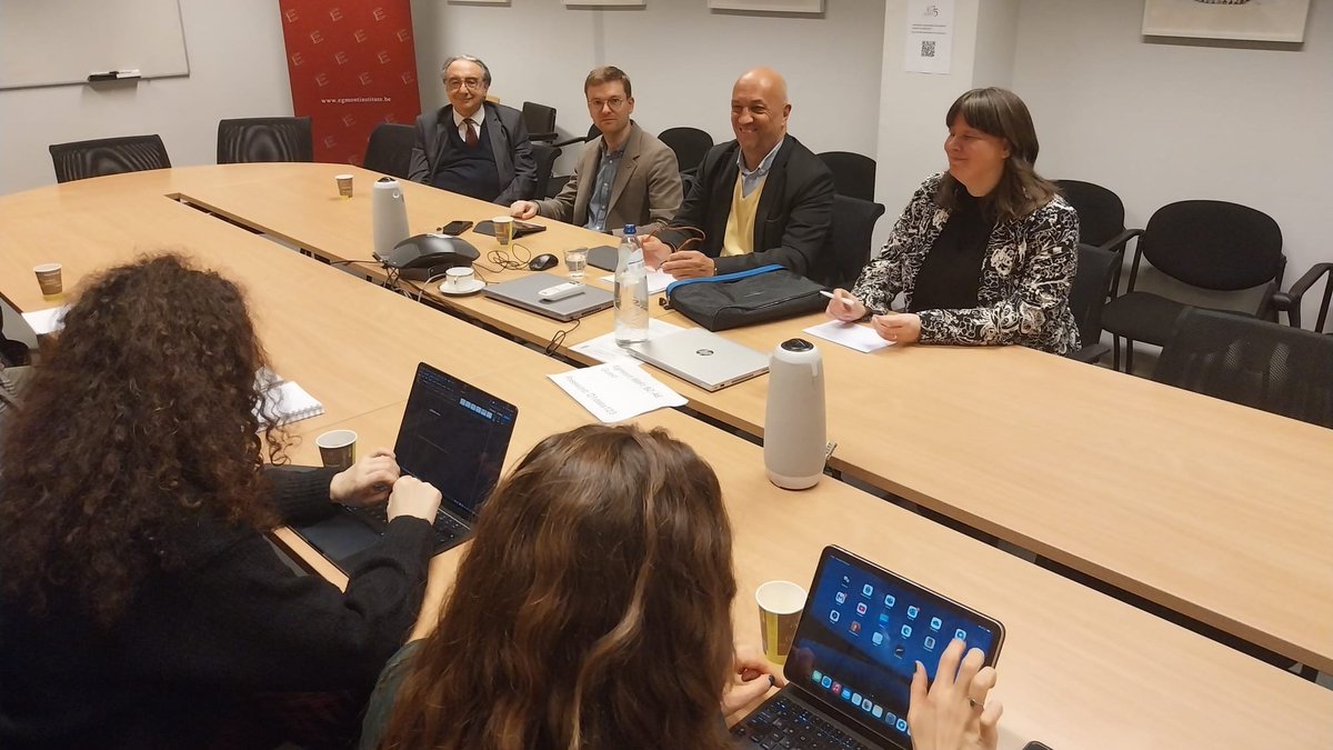 Happy to present in the 8th session of the Deterrence &amp; Arms Control Conversations hosted by <a href="/EgmontInstitute/">Egmont Institute</a>. Engaging discussions on enhancing the nuclear multilateral order and advancing disarmament architecture. Collaboration remains essential for global security.