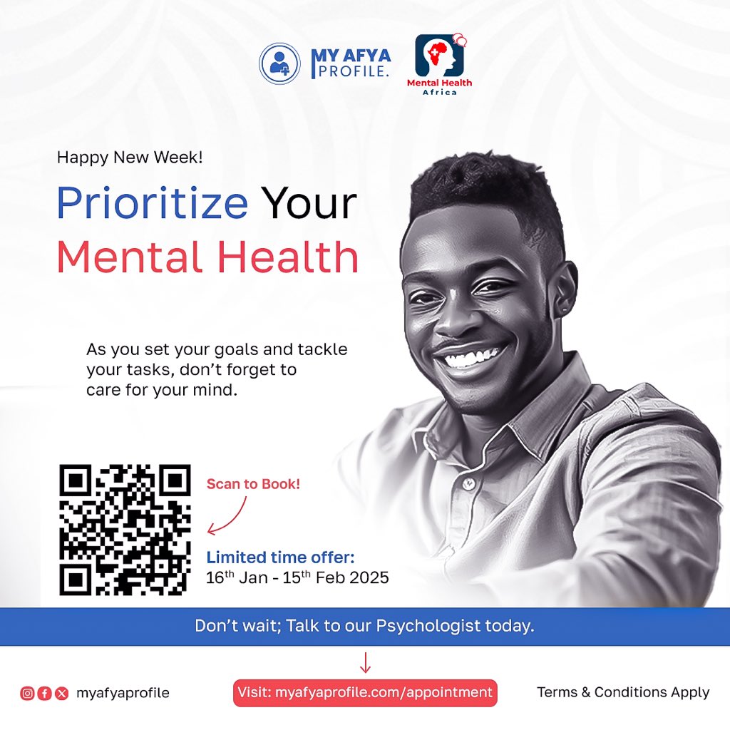 New week, new goals! 🌟 Don’t forget to care for your mind it’s the key to success. 💚

Book your online Mental Health Consultation via the link in our bio.

#MentalHealth #MentalHealthAwareness #MentalHealthMatters