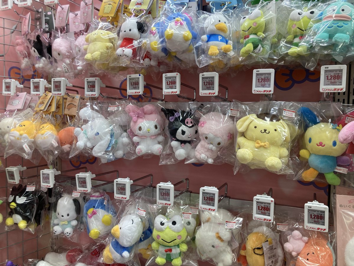 🎀サンリオ商品販売中🎀 4Fおもちゃコーナーにてサンリオ商品展開中